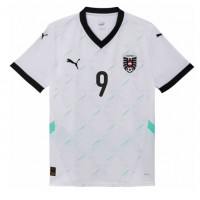 Camiseta Austria Marcel Sabitzer #9 Segunda Equipación Replica Eurocopa 2024 mangas cortas